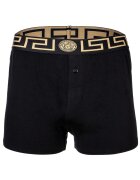 Versace Boxeri cu banda logo in talie - Auriu/Negru