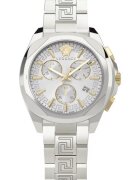 Versace Ceas dama model Chrono - bratara metalica - 40mm - 5 ATM - argintiu