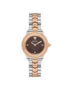 Versace Ceas de mana dama model VEUCA0624 - 30 mm - auriu - curea roz aurie - mecanism quartz