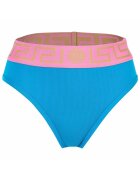 Versace Chiloti cu banda logo in talie Topeka - Roz/Albastru