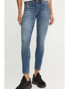 VERSACE JEANS Blugi skinny cu aspect decolorat