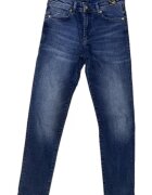 VERSACE JEANS Blugi uni cu talie inalta