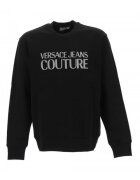 VERSACE JEANS Bluza barbati - Bumbac - Negru/Gri - Negru