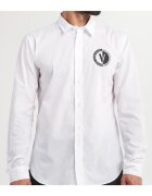 VERSACE JEANS Camasa barbati - Bumbac - Alb - Alb