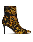 Versace Jeans Couture Botine dama 79VA3S51 - Textil - Negru/Auriu
