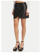 Versace Jeans Couture Fusta din piele - neagra