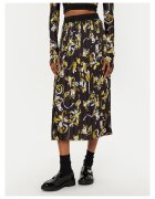 Versace Jeans Couture Fusta plisata - negru