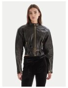 Versace Jeans Couture Geaca piele dama - Negru
