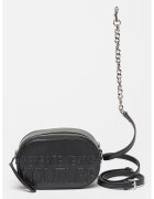Versace Jeans Couture Geanta crossbody rotunjita - Negru