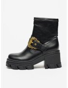 Versace Jeans Couture Ghete cu toc masiv - Negru