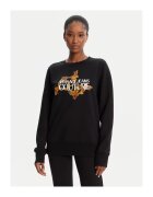 Versace Jeans Couture Hanorac dama negru - fabricat din material textil