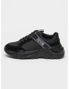 Versace Jeans Couture Pantofi sport cu garnituri de piele intoarsa - Negru
