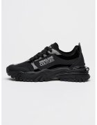 Versace Jeans Couture Pantofi sport din piele ecologica si material textil cu imprimeu logo lateral
