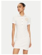 Versace Jeans Couture Rochie casual dama alb - fabricatie de calitate