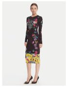 Versace Jeans Couture Rochie casual dama neagra - multicolor