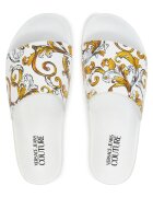 Versace Jeans Couture Slapi dama - White/Gold