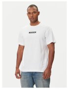 Versace Jeans Couture Tricou barbati alb - din bumbac