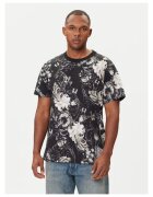 Versace Jeans Couture Tricou barbati negru/gri - bumbac
