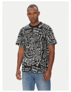Versace Jeans Couture Tricou barbati Versace - negru - bumbac