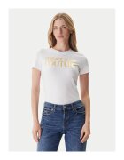 Versace Jeans Couture Tricou dama alb - bumbac