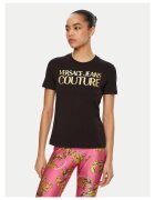 Versace Jeans Couture Tricou dama negru - auriu