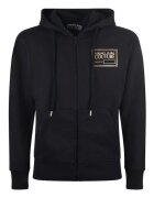 VERSACE JEANS Hanorac din bumbac cu fermoar -