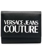 VERSACE JEANS Portofel din piele Range Tactile Logo