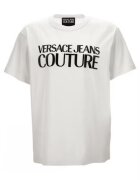 VERSACE JEANS Tricou barbati - regular - alb - bumbac