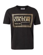 VERSACE JEANS Tricou cu imprimeu logo 72HAHT17 CJ00O G89