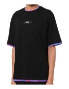 VERSACE JEANS Tricou cu margini contrastante -