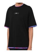 VERSACE JEANS Tricou din bumbac cu maneci cazute -