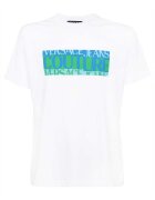 VERSACE JEANS Versace - Tricou cu imprimeu logo Jeans 71GAHT05 CJ00T 003 -