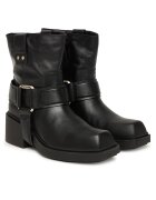 Vic Matié Botine dama - - piele naturala - negru 001 1-25324-45
