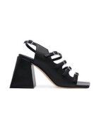 Vic Matié Sandale dama - 305311597 - Piele naturala - Negru - Negru