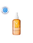 Vichy Apa cu protectie solara Capital Soleil cu SPF - bronz imbunatatit cu beta-caroten - 200 ml - 50 SPF