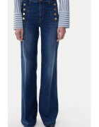 ViCOLO Blugi dama - 305405586 - Bumbac - Albastru - Albastru
