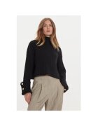 ViCOLO Bluza dama - 304948893 - Viscoza/Poliamida/Lana - Negru - Negru