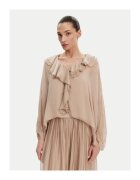 ViCOLO Bluza dama TD0019 - Viscoza - Bej - Bej