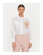 ViCOLO Camasa dama - 304591372 - Bumbac - One Size INTL - Alb