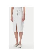 ViCOLO Fusta dama - 305405593 - Bumbac - Alb - Alb