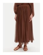 ViCOLO Fusta model TD0022 DU COGNAC - 70% viscoza - 30% matase - maro
