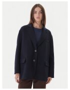 ViCOLO Palton scurt dama bleumarin - lana