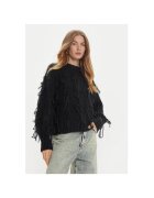 ViCOLO Pulover dama - 304948855 - Acril/Mohair/Poliamida - One Size INTL - Negru