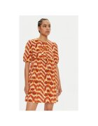 ViCOLO Rochie dama - 304554513 - Bumbac - Portocaliu - Portocaliu
