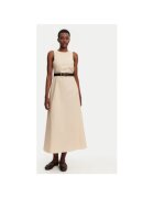 ViCOLO Rochie dama - 305389220 - Bumbac - Bej - Bej
