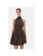 ViCOLO Rochie dama TD0606 - Bumbac - Maro