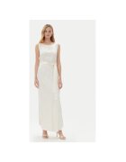 ViCOLO Rochie dama TD0766 - Viscoza - Ecru - Ecru