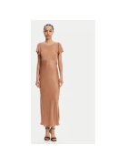 ViCOLO Rochie dama TD0767 - Viscoza - Maro