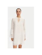 ViCOLO Rochie de vara dama TD0753 - Lyocell/Poliamida - Alb - Alb