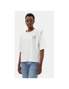 ViCOLO Tricou dama RD0013 - Bumbac - Alb - Alb